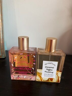Frosted Sugar Cookie & Caramel Toffee Pudding perfumes from The Good Scent